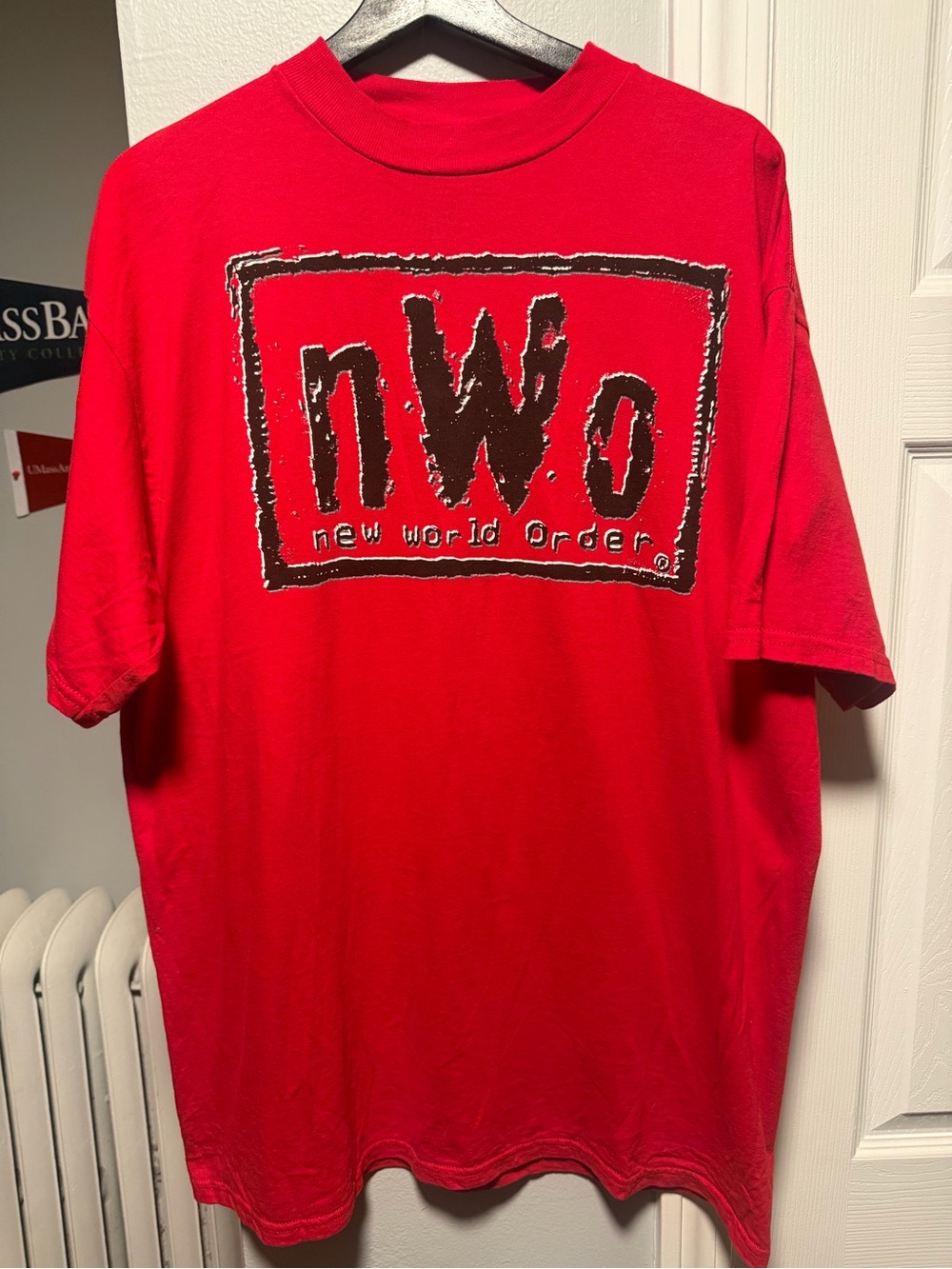 Rare Vintage 90s WCW NWO Runnin With The PAC Shirt Size XL